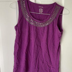 Beaded Tank Top